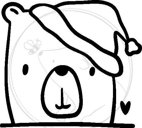 Bär mit Mütze *CUTIES*